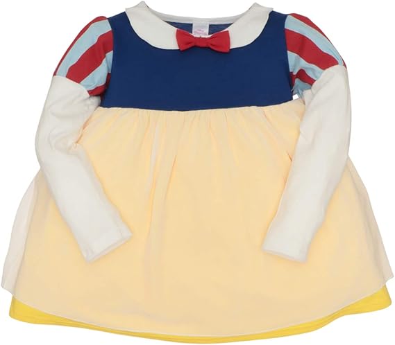 Amazon Co Jp 西松屋 ディズニー 白雪姫なりきりワンピース 100cm 110cm 1cm 1cm 服 ファッション小物