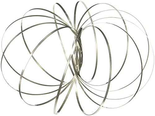 Asamoom Kinetic Spring Bracelet Ring, Kinetic 3D Spring Toy Sculpture Ring Game Toy For Kids Boys And Girl