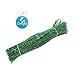 Carykon 100 PCS 12 Inch Glitter Tinsel Creative Arts Chenille Stems Pipe Cleaners (Green)