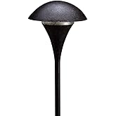 Kichler 15236BKT Eclipse Path & Spread 1-Light 120V, Textured Black
