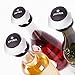 Avina Wine Bottle Stoppers Reusable Airtight Preserver with Easy Push & Lock Seal - Keeps Wine Fresh for up to 7 Days