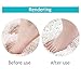 Foot File Heel Callus Remover - Professional Stainless Steel Metal Durable Scraper Cracked Dead Skin Pedicure Rasp Toe Scrubber Tool with 12 Refill Pads Grits
