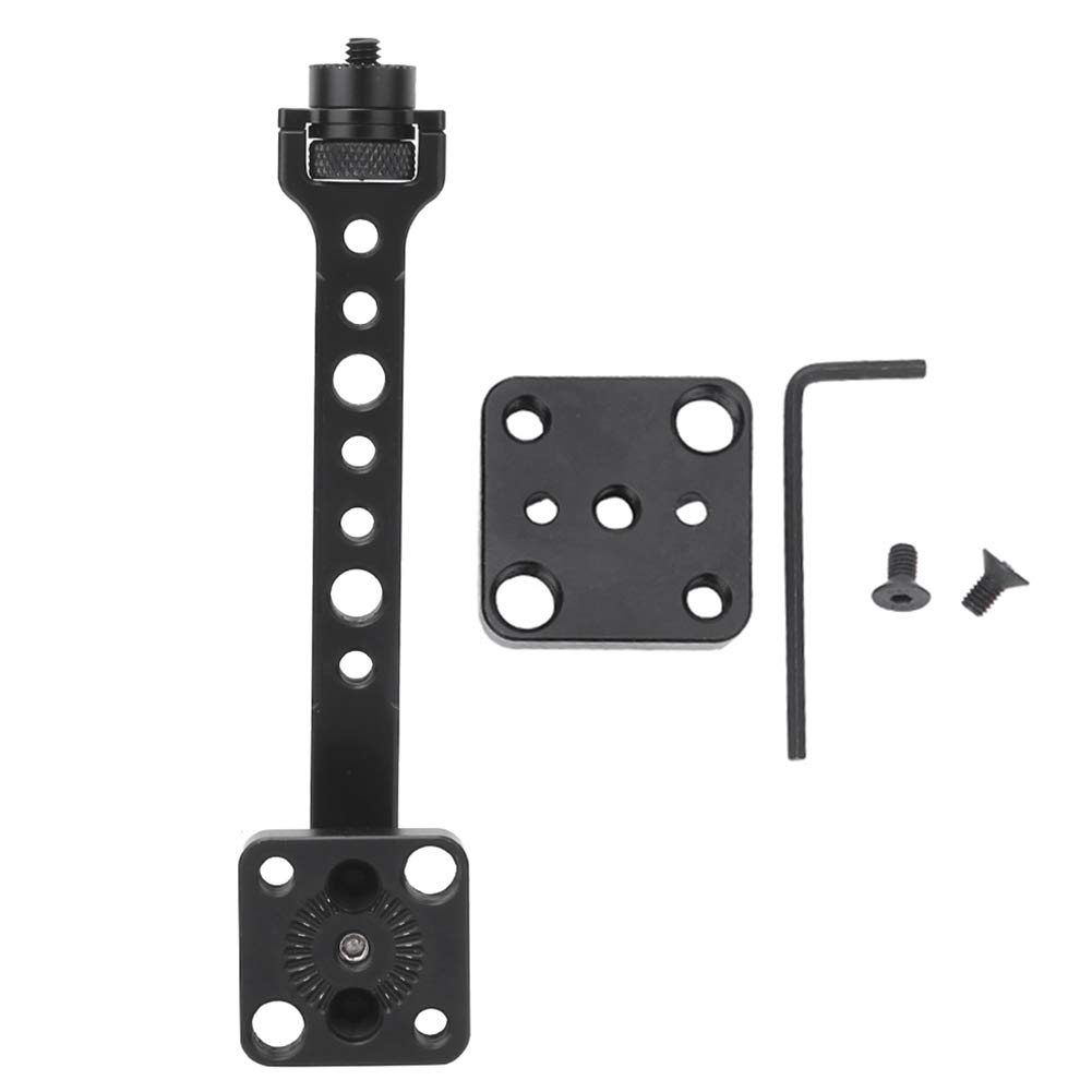 Camera Monitor Mount, Monitor Expansion Bracket 360 Degree Rotatable Magic Arm Extension Plate with 1/4 Cold Shoe Mount, Hot Shoe Mount, for Ronin S/SC Stabilizer