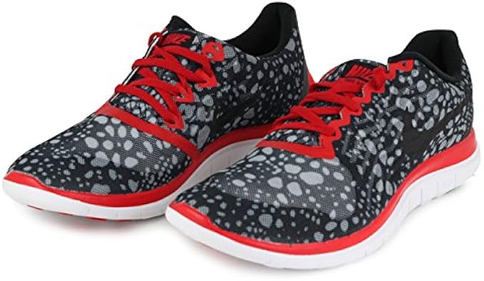 Amazon ナイキ アウトレット Free4 0 Print フリー メンズ スニーカー シューズ ブラック レッド Us10 0 28 0cm 平行輸入品 並行輸入品 Nike ナイキ スニーカー