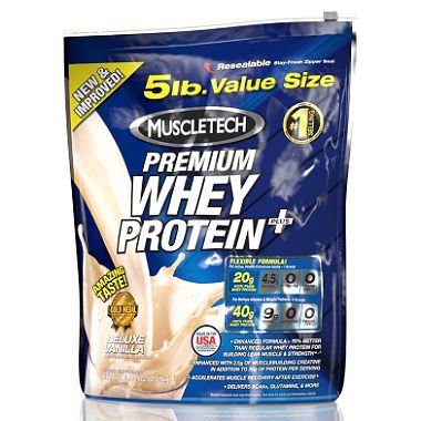 MuscleTech Premium Whey Protein - Vanilla - 5 lbs.