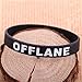 New Dota2 Wristband 5pcs/set Silicone Black Concave Carved Coloring Bracelet