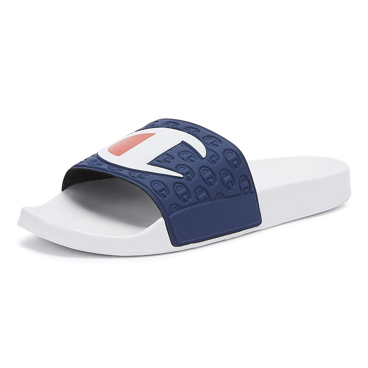 champion flip flops blue