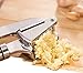 Stainless Steel Garlic Press, Garlic Mincer and Chopper, Garlic Peeler Silicone Tube Roller and Crusher, Garlic Chopper
