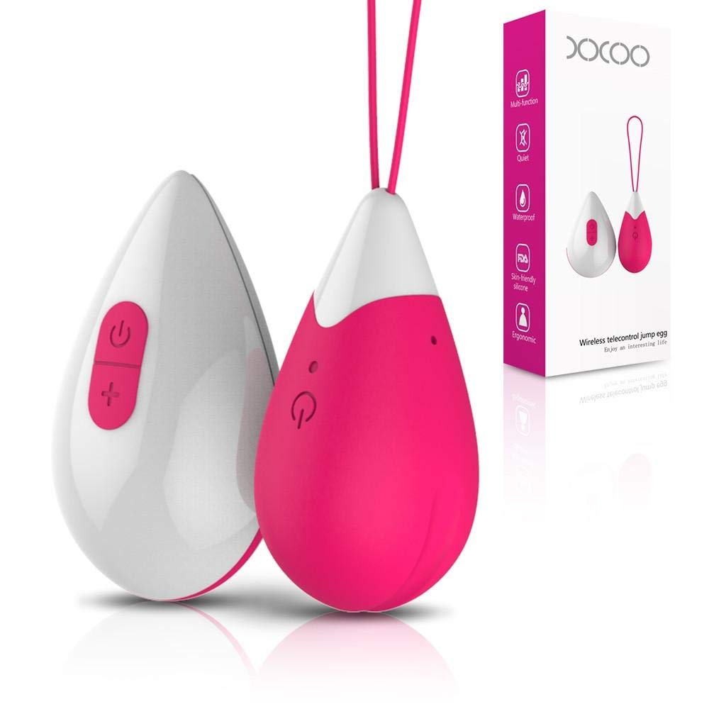 PleasureBoxxx 8 Speed Rechargeable Remote Control Vibrating Love Egg