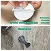 Revolutionary Magnetic Door Stop,Lifemaster Silicone Door Stopper, Self-Adhesive Attaches with NO Screws or Nails. Reusable, Washable. Better Protection for Walls, Doors. Great for Office & Home.