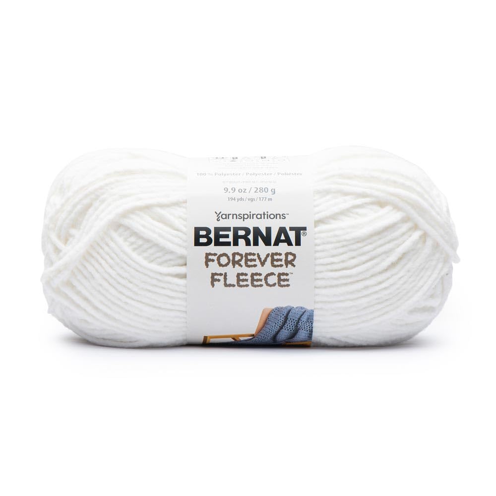 Bernat Forever Fleece 280g - White Noise