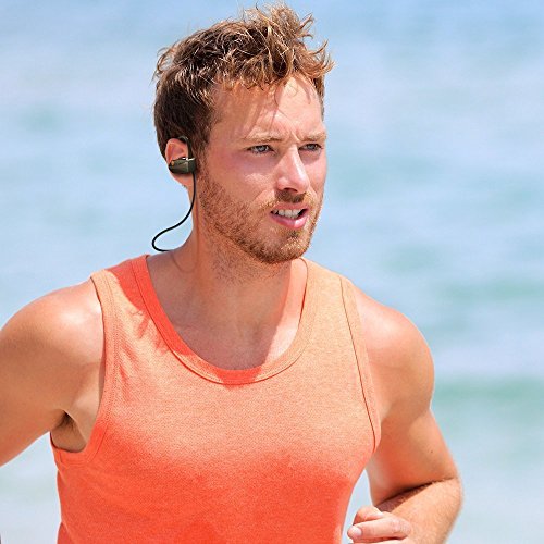 image for TaoTronics Bluetooth Headphones Wireless In Ear Earbuds Sports Sweatpr