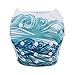 Babygoal Baby Mermaid Swim Diaper, Reusable Adjustable Washable Swim Underwear Fits 0-8M Boys and Girls Baby Gifts and Swimming Lessons One Pack Small