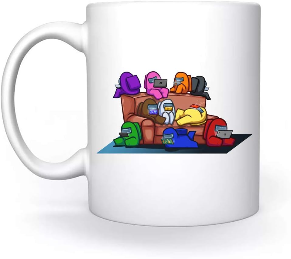 Among Us Wit Beker Kop White Mug Cup Amazon Nl