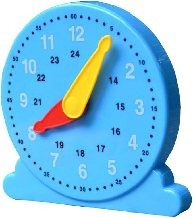 Kids Learning Clock Time Teacher Gear Clock Learn How to Tell Time