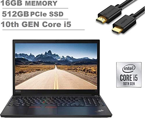 2020-Lenovo-ThinkPad-E15-156-FHD-Full-HD-1920x1080-Business-Laptop-Intel-10th-Quad-Core-i5-10210U-16GB-DDR4-RAM-512GB-PCIe-SSD-Type-C-HDMI-Windows-10-Pro-IST-Computers-HDMI-Cable