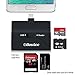 BasAcc Micro USB 2-in-1 OTG/Micro SD Memory Stick Card Reader Flash Drive Adapter Compatible with Samsung Galaxy S6 / S6 Edge S5 S4 S3 S2, Note 4 3 2, Tab S 4 3 2 Tablets HTC LG Sony Motorola Nokia