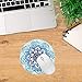 LESHIRY Mouse Pad, Cute Circular Mousepad with Design, Beautiful Parttern Mouse Pads with Stitched Edge, 7.9X7.9 Inch Small Mouse Mat for Laptop and Computer (Mandala 14)