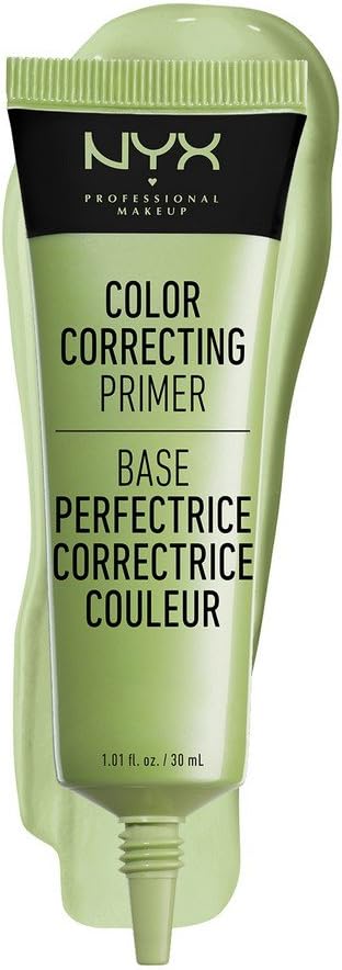 nyx color correcting primer green