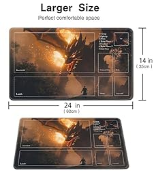 SOTWONSO Board Game TCG Playmat Table Mats Games