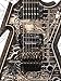 Dean Razorback Guitar, Cemetery Gates with Case