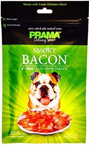 PRAMA Delicacy Snacks for dog Smoky Bacon flavor (70 g.x 3 packs).