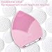 SUNMAY Sonic Facial Cleansing Brush and Anti-Aging Massager with Memory Function Upgraded Version, Exfoliating Pore Minimizer to Smooth Skin for a Radiant Clear Complexion (Honeysuckle Pink)