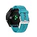 Ysang 22mm Width Soft Silicone Quick Install Sport Watch Strap Bracelet Wristband for Garmin Forerunner 935 GPS Smart Watch