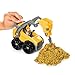 Kinetic Rock - 3-in-1 Loader with Construction Tools & Gold for Ages 3 & Up