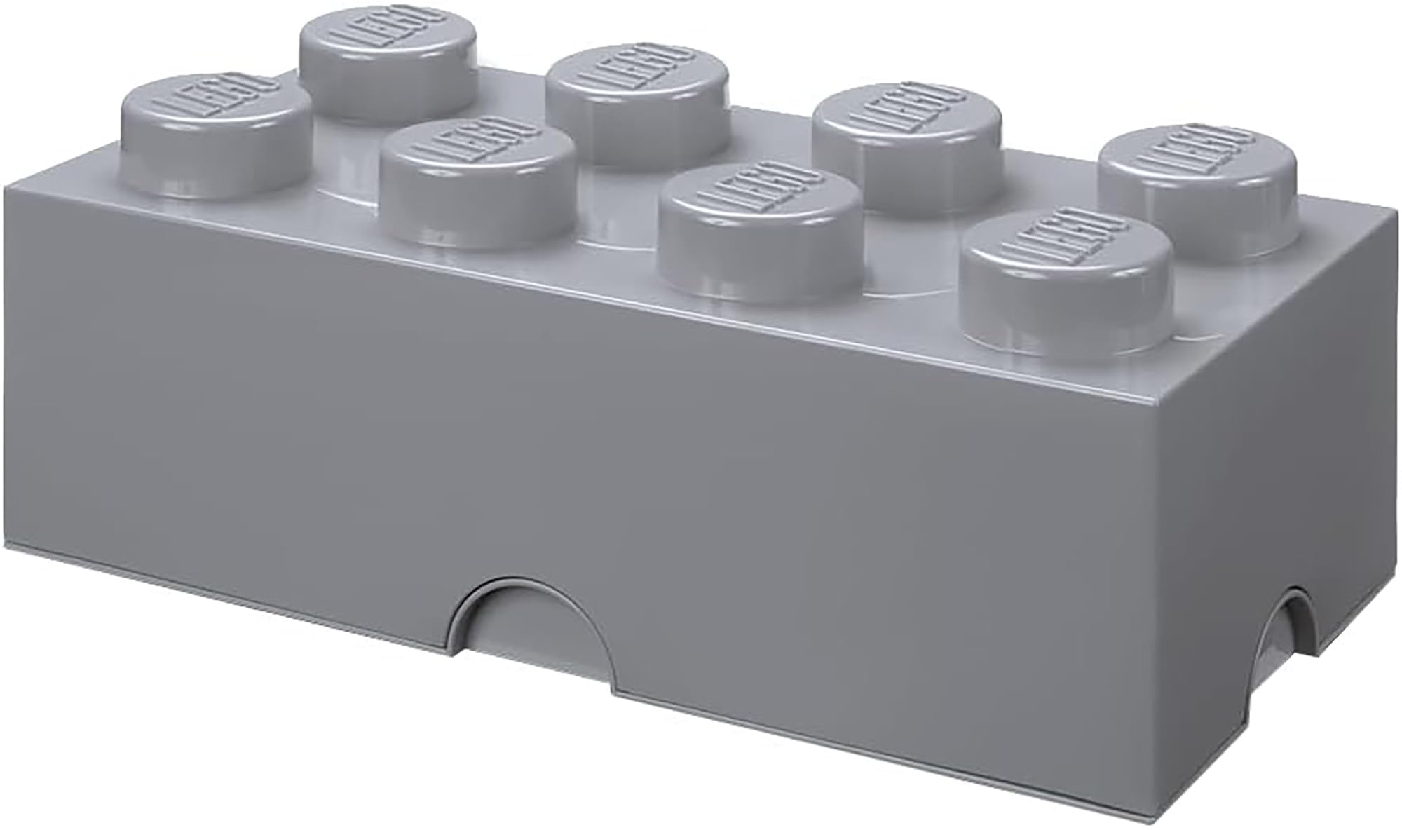 LEGO Storage Brick 8, Stone Grey