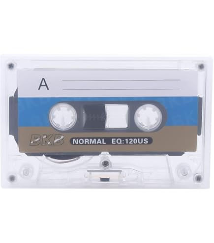 Professional Blank Audio Cassette Tapes - 60 Minute Low-Noise High Output 3 Pack
