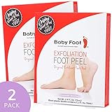 Baby Foot Exfoliant Foot Peel, Lavender Scented, 2.4 Fluid Ounce (Pack of 2)