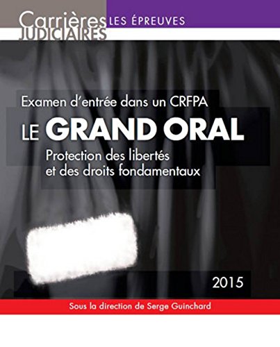 Le  grand oral