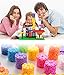 Auoxer Building Block Toys of 500 Pieces, Gear Flakes Connect Interlocking Plastic Disc, A Creative and Educational Construction Toy Bricks - Best Gift for Boys and Girls