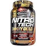 MuscleTech Nitrotech Whey Gold/Isolate/Peptides, Dulce De Leche, 2.2 Pound