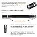 LUMINTOP IY365 LED Pen Light with Luxurious Brass Rings 2 Way Mode Switch Portable Pen Flashlight + 2XAAA alkaline battery Max 200 lumens CREE XP-G2 R5 Max Beam 60m 3 Modes Waterproof