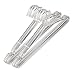 TIMMY Wire Hangers Stainless Steel Strong Metal Wire Hangers Clothes 20 Pack 16.5 Inch