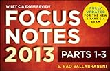 Wiley CIA Exam Review Focus Notes, Complete Set (Parts 1-3)