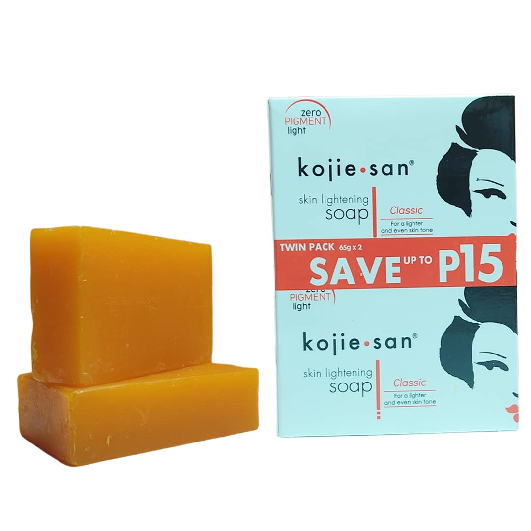Kojie San Skin Brightening Soap - Classic 135g x 2, Double Pack