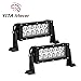 YITAMOTOR 2 PCS 36W 7 Inch Cool White Spot LED Work Light Off Road LED Driving Lights with Mounting Bracket for Jeep Off-road SUV Truck Car ATVs 4x4 4WD Boat