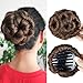 HANNE Hair Chignon Pony Tail Bun Artificial Synthetic Tress Claw In Ponytail Hair Extension Women's Hairpiece (2/30#)