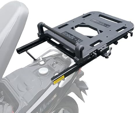 Amazon R Space スズキ アドレス110用 最大積載量10kg スライドする荷台 アールスペース リアキャリア スライドキャリア 外装パーツ用ステー 車 バイク