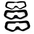 Usmile 2pcs of Soft Thin Sponge Pad Padding Cushion faceplate foam Spare Part for FatShark HD3 HDO HDO2 Eachine Ev200d Ev300d Skyzone 03o 04x Attitude V6 Aomway V1S FPV Goggle