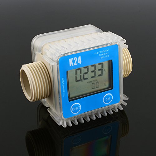 Digital Flow Meter,Professional K24 Turbine Digital Diesel Fuel Flow Meter For Chemicals Water