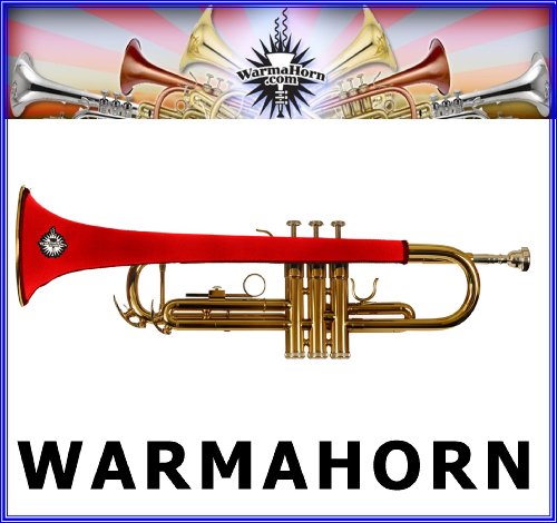 Warmahorn Neoprene Trumpet Protective Cover , Red