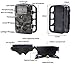 XIKEZAN 1080P HD Trail & Game Camera,12MP Mini Night Vision Wildlife Camera with Time Lapse & 2.4