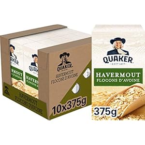 Quaker Havermout, Doos 10 stuks x 375 g