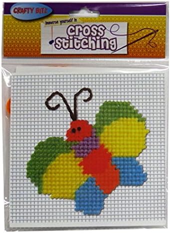 Children's Cross Stitch Starter Complete Pack - Butterfly