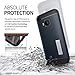 Spigen Slim Armor HTC One M9 Case with Kickstand and Air Cushion Technology Hybrid Drop Protection for HTC One M9 2015 - Metal Slate