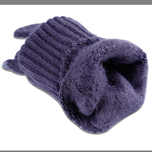 Winter Outdoor Riding Cycling Gloves Soft Thicken Knitted Touch Screen Texting Gloves for Smartphones PC Laptop Tablet Smart Touch-nology in Fingertips From WaitingU